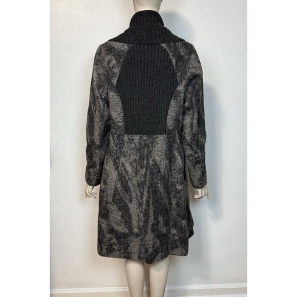 Anntarah Peru Alpaca Women's Open Front Cardigan Sweater Jacket Grey Size S - Picture 6 of 16